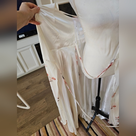 Nwt Lulu's Elegantly Inclined floral maxi dress XL - Picture 10 of 15